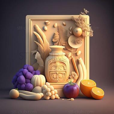 3D model still life (STL)